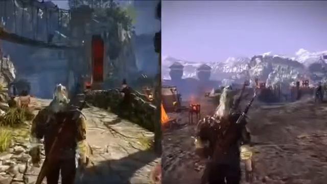Сравнение The Witcher 2 и Enhanced Edition