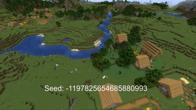 Two minecraft villages in one 1.16.2 java seed смотреть онлайн