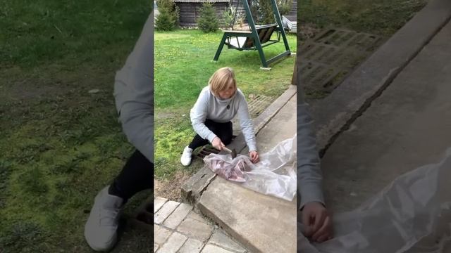 Идея номер 1?из старого ненужного кирпича? смотреть онлайн