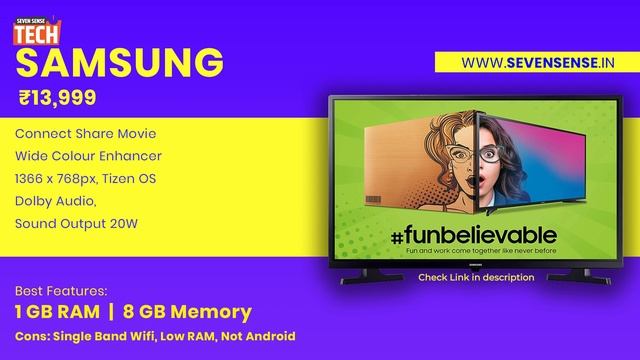 Top 32 inch Smart TV in 2021 to Buy | Best 32 inch Smart TV under ₹15000 in 2021 смотреть онлайн