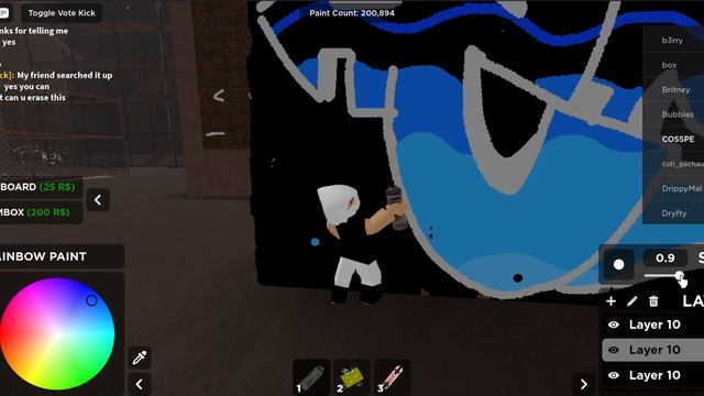 COSSPE // POZE - Roblox Spray Paint Graffiti смотреть онлайн