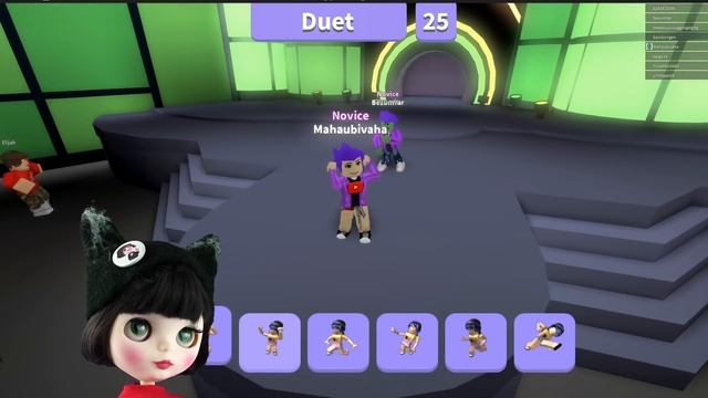 ЗАНЯЛА ПЕРВОЕ МЕСТО на конкурсе танцев в РОБЛОКС Roblox смотреть онлайн