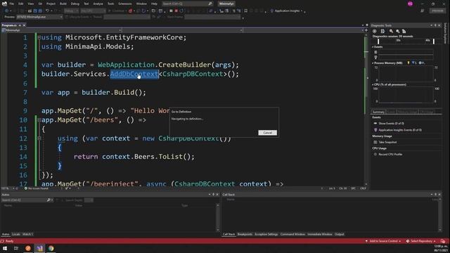 Swagger, Entity Framework, Inyección de Dependencia en MINIMAL APIs de .NET 6 смотреть онлайн