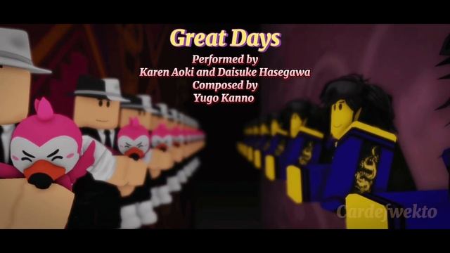 [SUB SPECIAL] Great Days in Roblox (JoJo OP 7) смотреть онлайн
