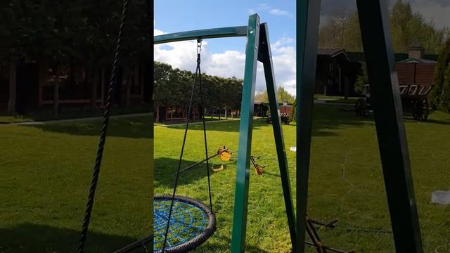 Качели Металлические с Гнездом 120 см смотреть онлайн