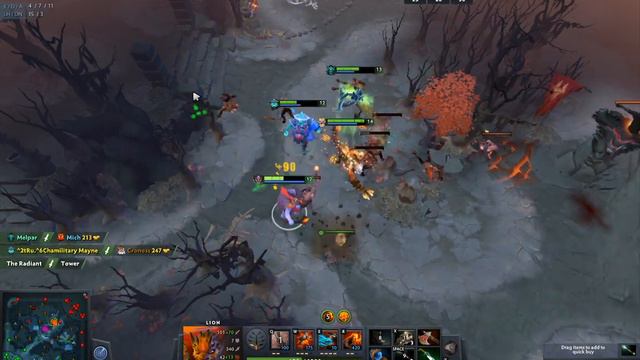 DOTA 2: herald road to 5k. Cancer is everywhere смотреть онлайн