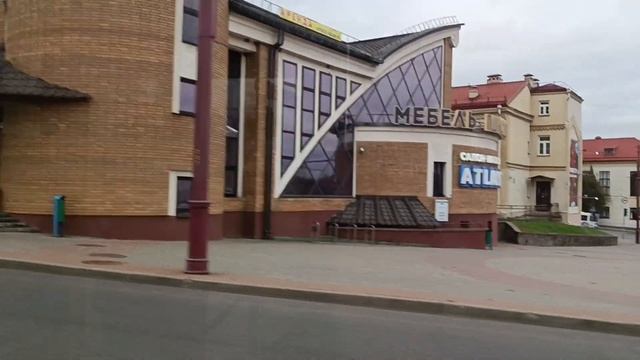 Поездка на элитном желтом автобусе МАЗ 107 по маршруту № 16 (Вишневец - Ул.Белые Росы).
