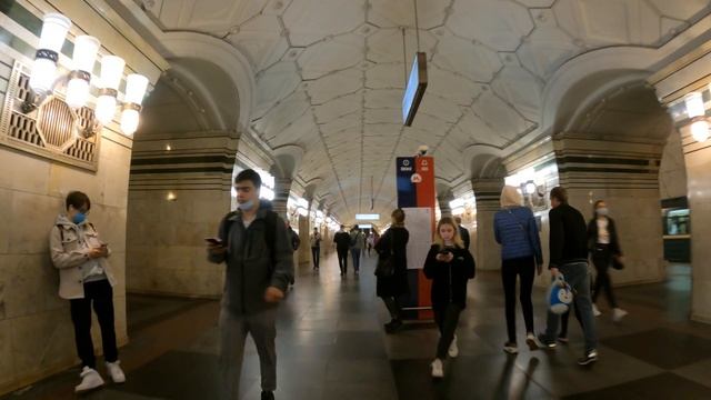 Станция метро Спортивная ► Московский метрополитен смотреть онлайн