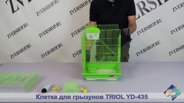 Клетка Triol для грызунов YD-435 смотреть онлайн