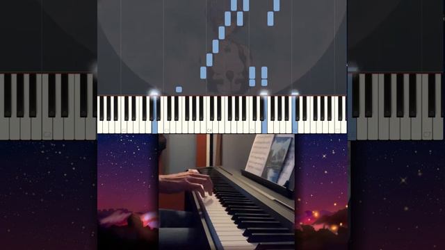 Shirō Sagisu - Rei I | Synthesia Piano Tutorial смотреть онлайн