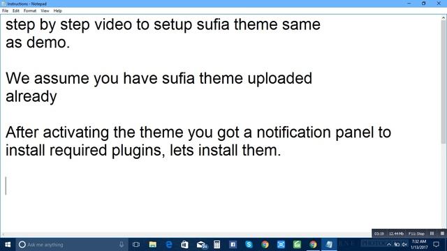 Activating Theme and Installing Plugins | Sufia News Blog Magazine WordPress Theme смотреть онлайн