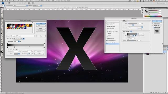 Mac OS X Logo erstellen in Photoshop смотреть онлайн