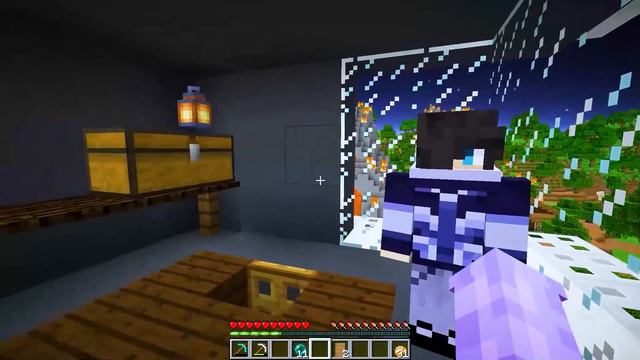 Minecraft But The MOON Falls Down To EARTH! смотреть онлайн