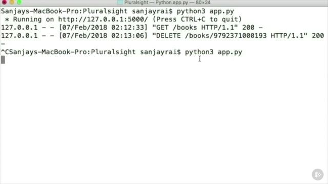 Sending Delete Requests to Our Flask App смотреть онлайн