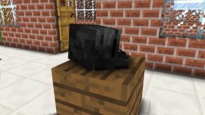 Школа мобов : Мобы поймали учителя, танцующего в классе - майнкрафт анимация