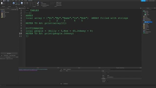 Array VS. Dictionary, WHICH ONE? [Roblox Studio] смотреть онлайн