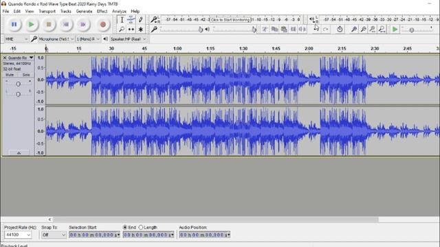 How To Record RAP Songs Using AUDACITY in 2022!! Tutorial смотреть онлайн