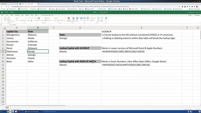 XLOOKUP in Excel and Numbers смотреть онлайн