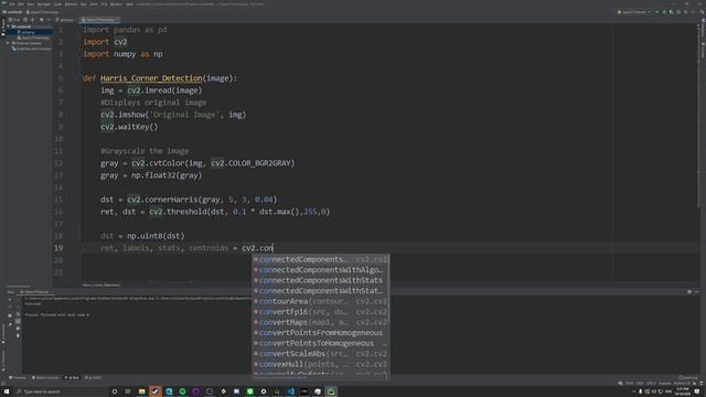 Harris Corner Detection - OpenCV Python смотреть онлайн