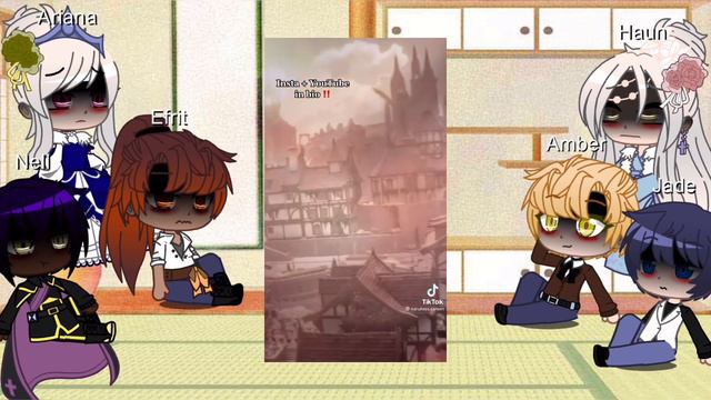 The princess Jewelry box react to their past lives as Genshin Impact characters || First video смотреть онлайн