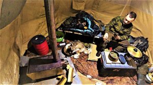 “ТАЙГА” ПРОДОЛЖАЮТСЯ МОРОЗЫ! -20 СТРОЮ ИЗБУ! ПРОПАЛА СОБАКА,  ИСТОРИЯ ПРО КРУГЛЫЕ МОГИЛЫ.