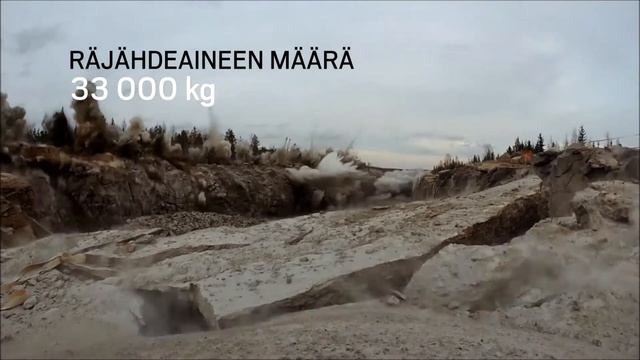 Avolouhintaurakan räjäytystyöt E18 Hamina–Vaalimaa смотреть онлайн