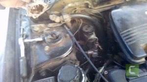 замена термостата на Nissan pulsar