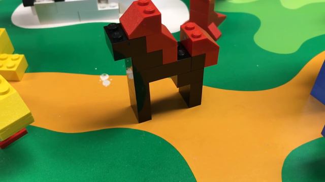 LEGO 258 ZOO With Baseboard From 1976! Weird Animals! Vintage set! смотреть онлайн
