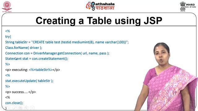 JSP WITH JDBC смотреть онлайн