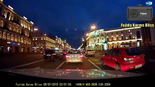 Fujida Karma Bliss WiFi - ночная съемка