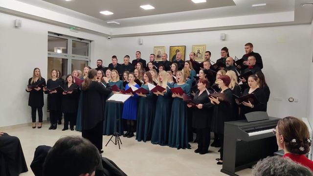 Хор храма Светог Саве - Вуковар, 09.12.2023. смотреть онлайн