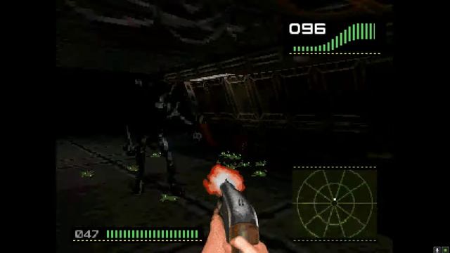 Alien Trilogy PC (DOSBox) - 01 Level 0 - All Secrets смотреть онлайн