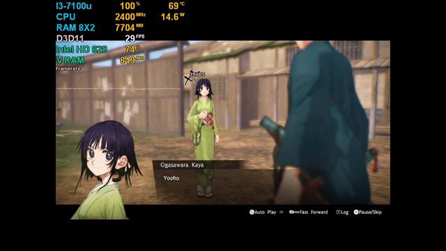 Fate/Samurai Remnant Intel HD 620(Low End Pc) Benchmark смотреть онлайн