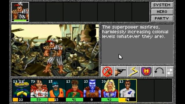 Superhero League Of Hoboken Review (Adventure/CRPG 1994)