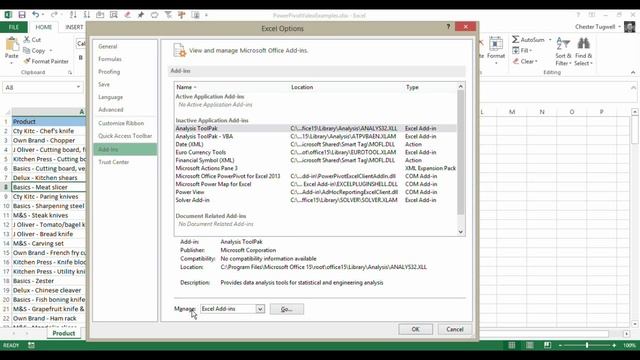 How to Enable the PowerPivot Add-in in Excel 2013 смотреть онлайн