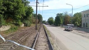 Волгоградский трамвай. Маршрут 1 "улица Мончегорская - Детский центр"/ Volgograd tram. Route 1