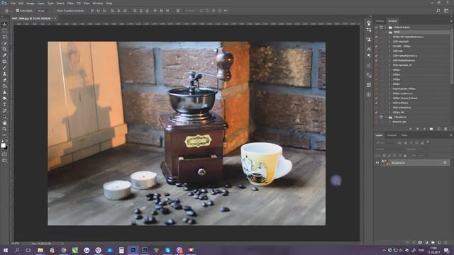Как подписать свое фото в фотошопе +экшен смотреть онлайн