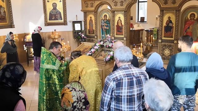Всенощное бдение 20.04.2019 Освящение вербы смотреть онлайн