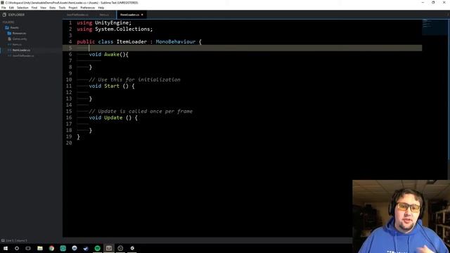 Reading Files Unity JsonUtility Serialization Tutorial [ 1] смотреть онлайн