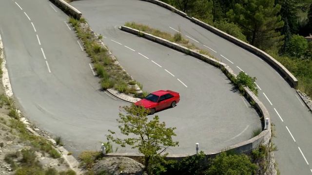 Audi quattro | 1988 | Driving Footage | смотреть онлайн