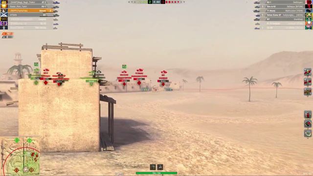 Tier V - Chi-Nu Kai "Shinobi" † - Desert Sands ≡2≡ (Loss, but GG) смотреть онлайн