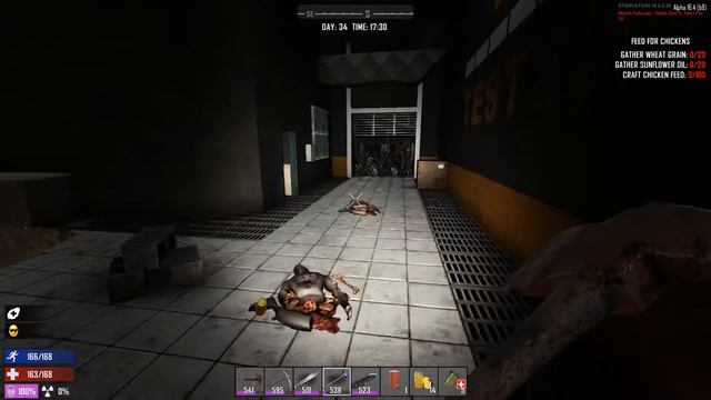 STARVATION 7 Days to Die Ч 35 Стеклянный небоскреб ч 2 смотреть онлайн