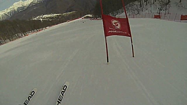 Ted Ligety Training on Sochi Olympic GS Hill смотреть онлайн