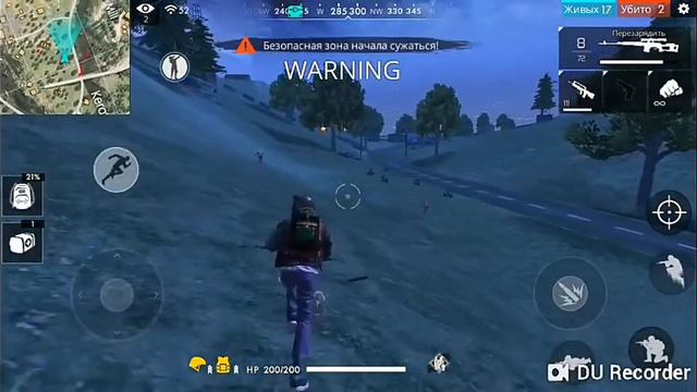 Free Fire Пытаемся взять Топ1 в Зомби Режиме