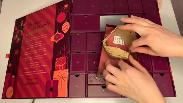 АСМР открываем адвент-календарь // ASMR advent calendar Lookfantastic смотреть онлайн