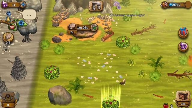 Первое прохождение топовой игры Стоуни Stonies-первобытный быт смотреть онлайн