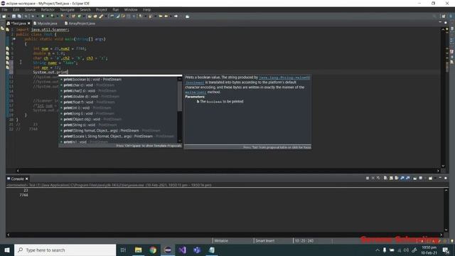 Modifying Output with Printf - Java смотреть онлайн