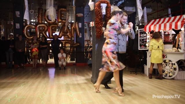 Dmitry Muksinov & Elena Shtickaya, Milonga in Adornos Center 19.04.2019 смотреть онлайн