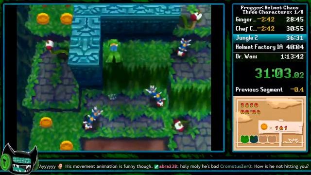 [WR] Frogger: Helmet Chaos (Quest One Any%) in 57:23 [Speedrun] смотреть онлайн