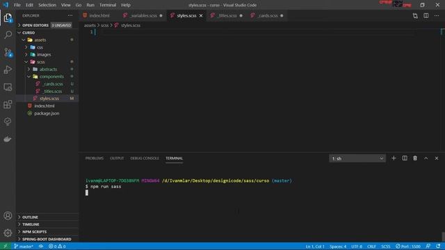 #4 Curso de SASS de básico a avanzado - Import | Designicode смотреть онлайн